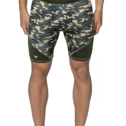 Green Camo Shorts