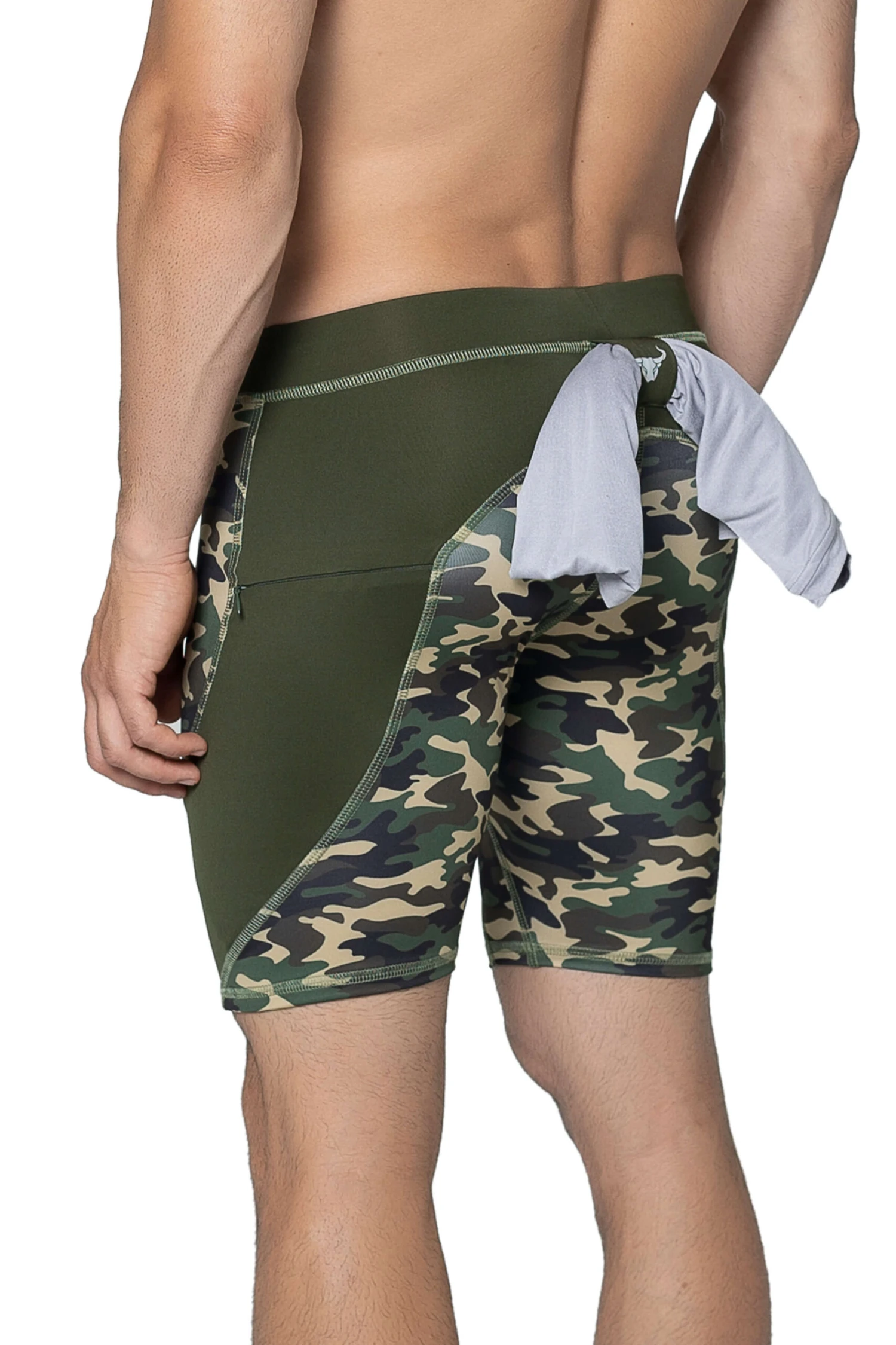 Green Camo Shorts 3 Green Camo Shorts - Image 3