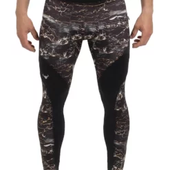 Black Marble Meggings