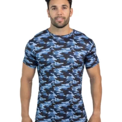 Blue Camo T-shirt