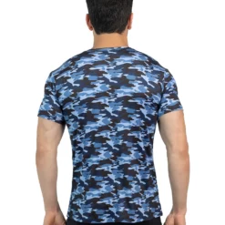 Blue Camo T-shirt 6 Blue Camo T-shirt -Genesis shop BlueCamoT shirt3