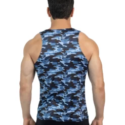 Blue Camo Tank Top 6 Blue Camo Tank Top -Genesis shop BlueCamoTank3