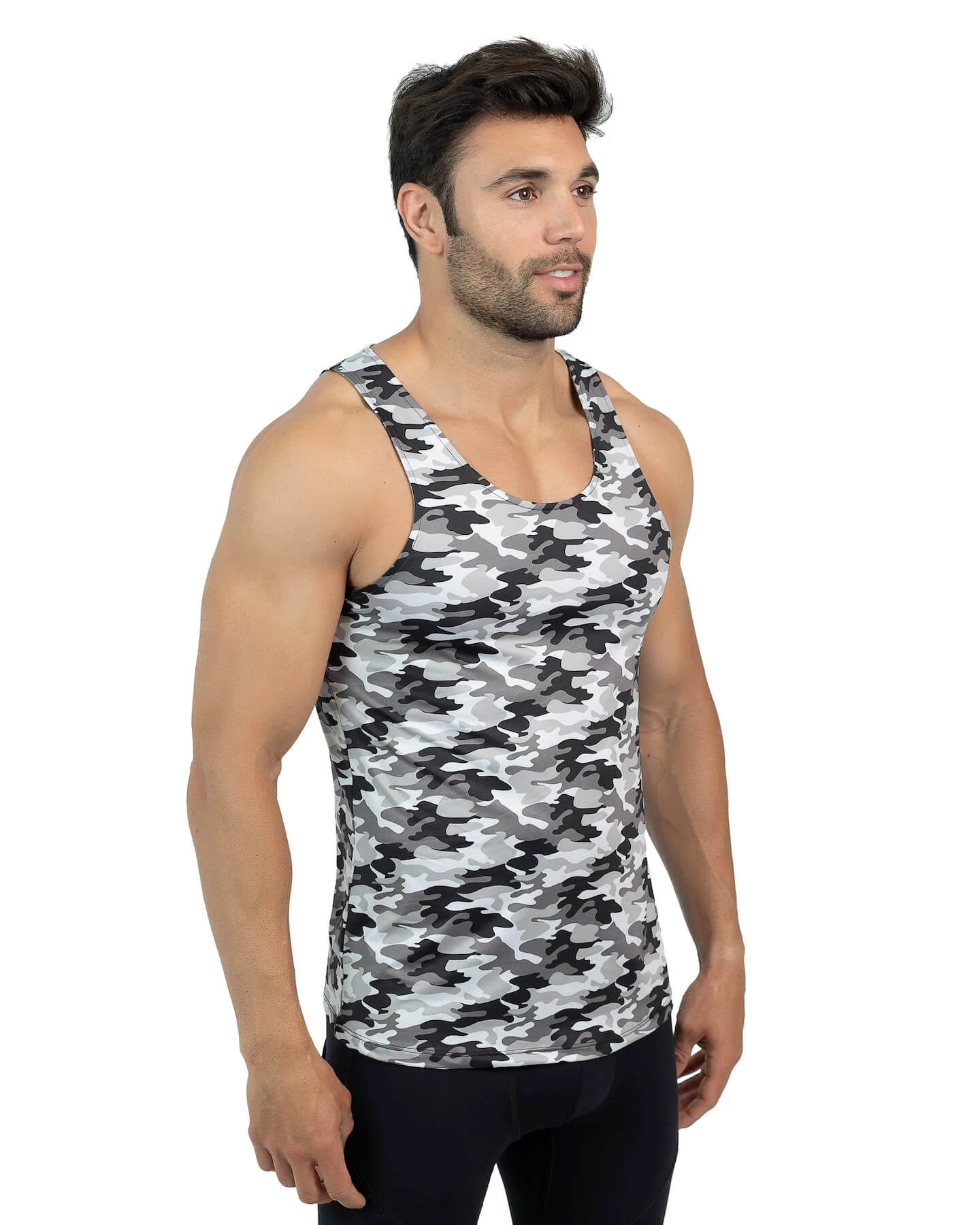 Gray Camo Tank Top 2 Gray Camo Tank Top - Image 2
