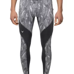 Gray Feathers Meggings