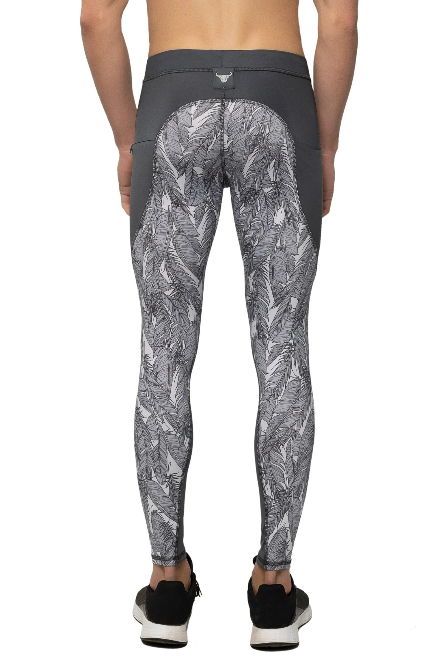 Gray Feathers Meggings 7 Gray Feathers Meggings - Image 7
