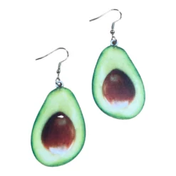 Juicy Juicy Earrings - Avocados