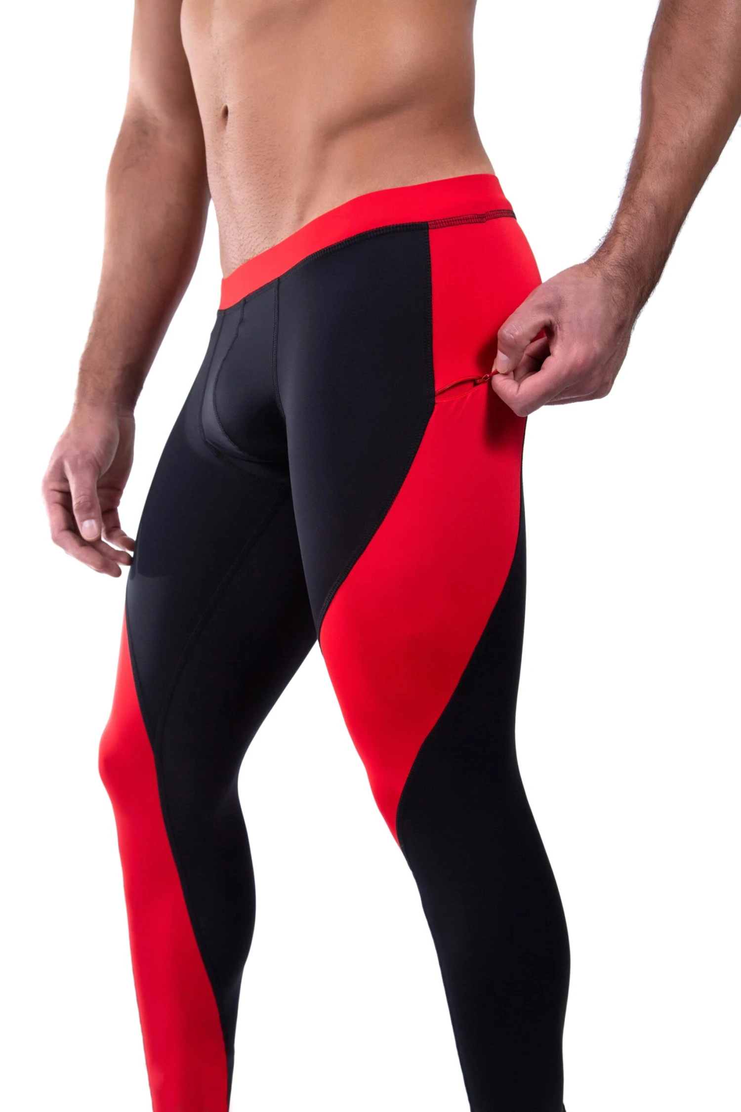 Black/Red Meggings 4 Black/Red Meggings - Image 4