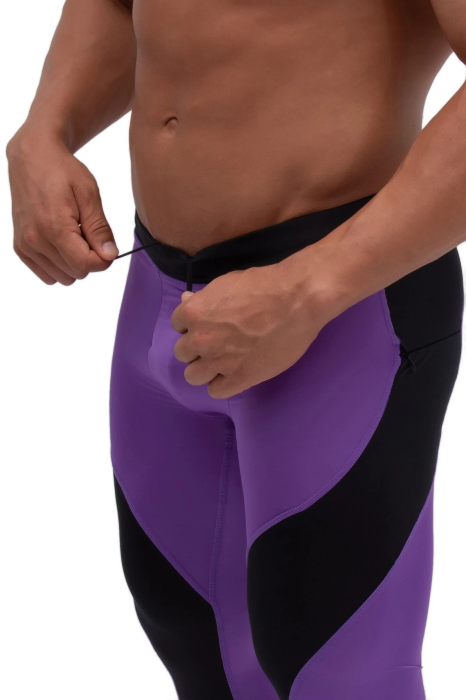 Purple/Black Meggings 5 Purple/Black Meggings - Image 5