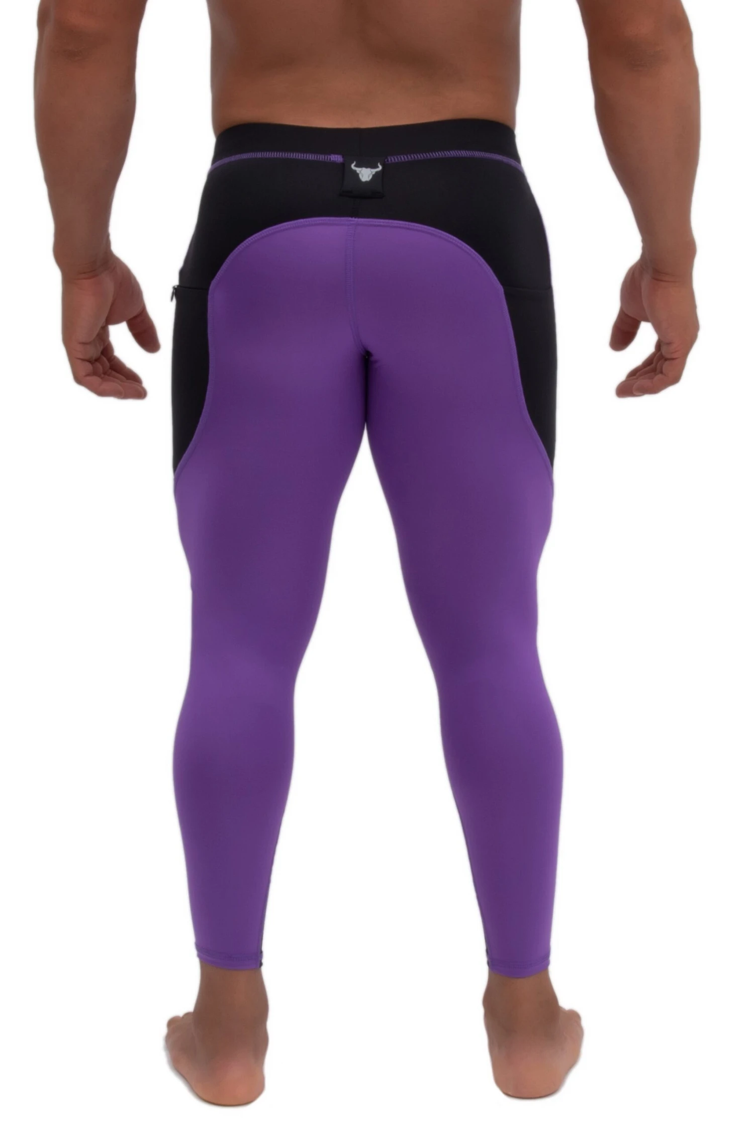 Purple/Black Meggings 7 Purple/Black Meggings - Image 7