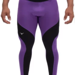 Purple/Black Meggings