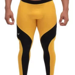 Yellow/Black Meggings