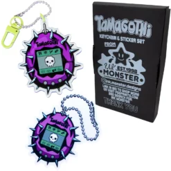 Tamagothi Keychain & Sticker Set -Genesis shop MonsterTamagothiset
