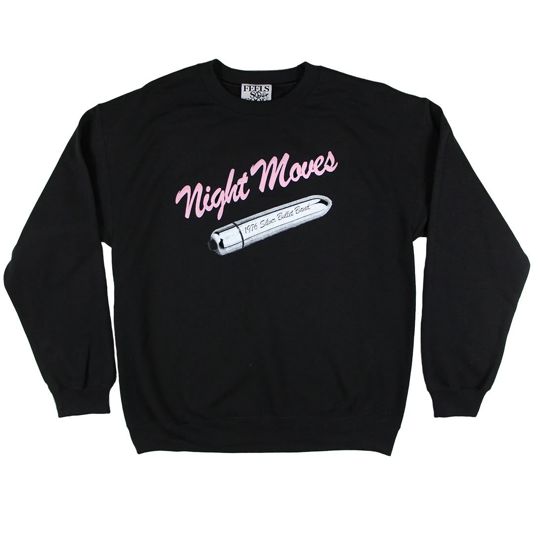 Night Moves Crewneck Sweatshirt 1 Night Moves Crewneck Sweatshirt