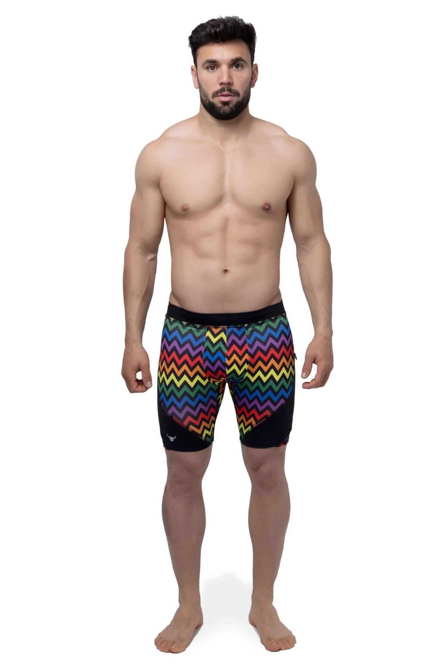 Pride Zigzag Shorts 6 Pride Zigzag Shorts - Image 6