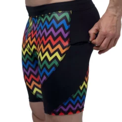 Pride Zigzag Shorts 12 Pride Zigzag Shorts -Genesis shop PrideZigzagShorts3 scaled