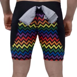 Pride Zigzag Shorts 11 Pride Zigzag Shorts -Genesis shop PrideZigzagShorts5 scaled