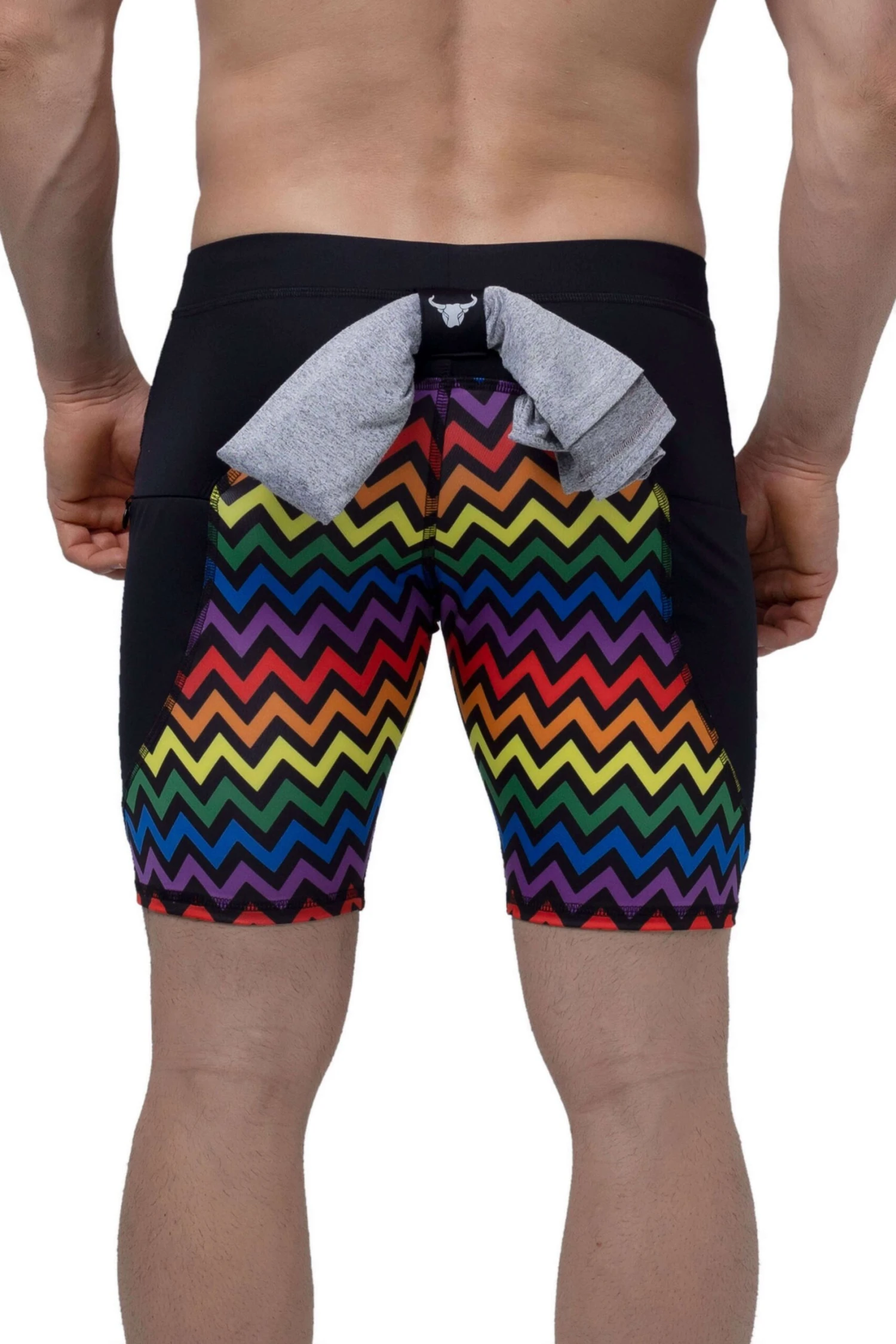 Pride Zigzag Shorts 3 Pride Zigzag Shorts - Image 3