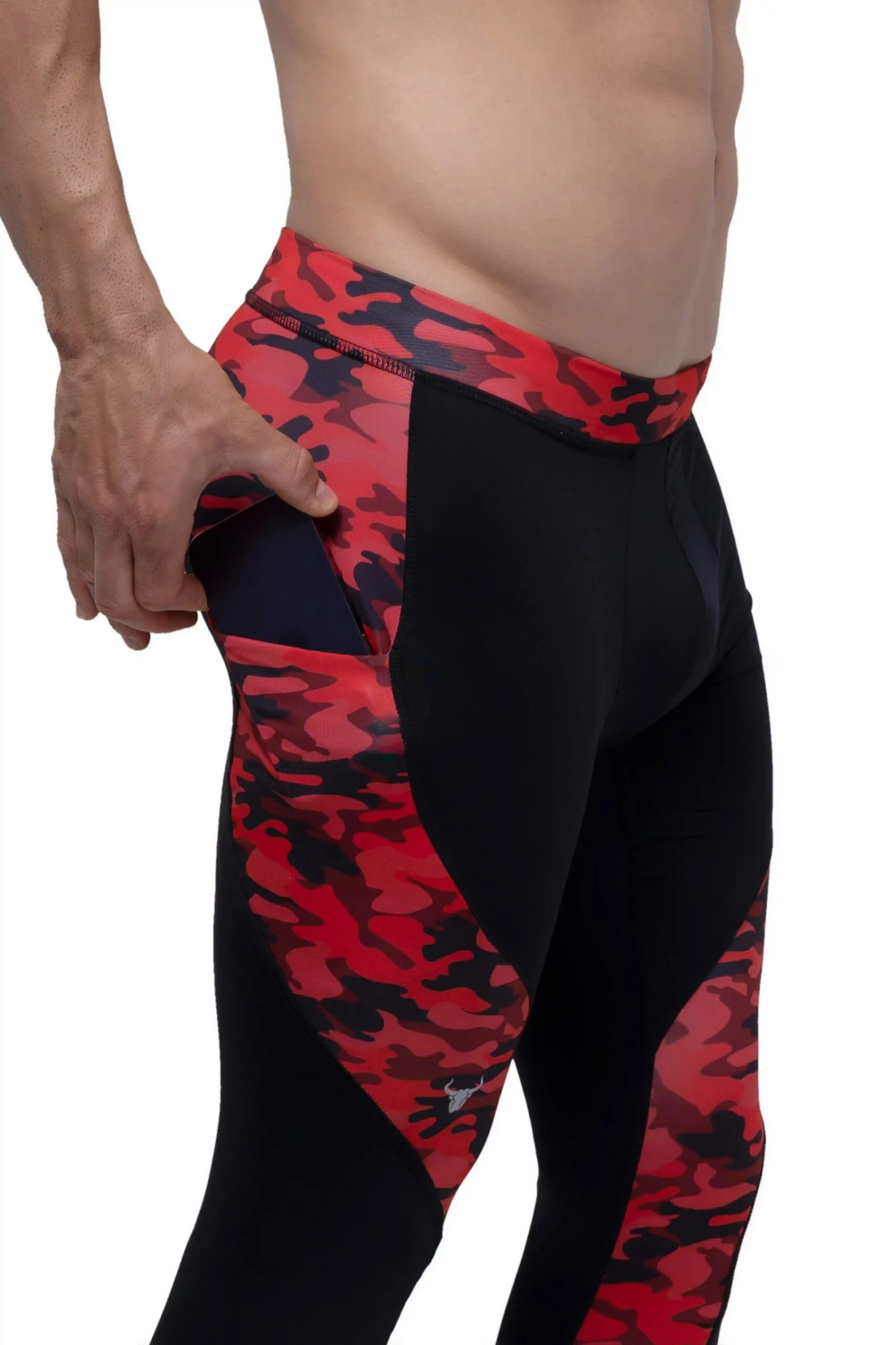 Reverse Red Camo Meggings 2 Reverse Red Camo Meggings - Image 2