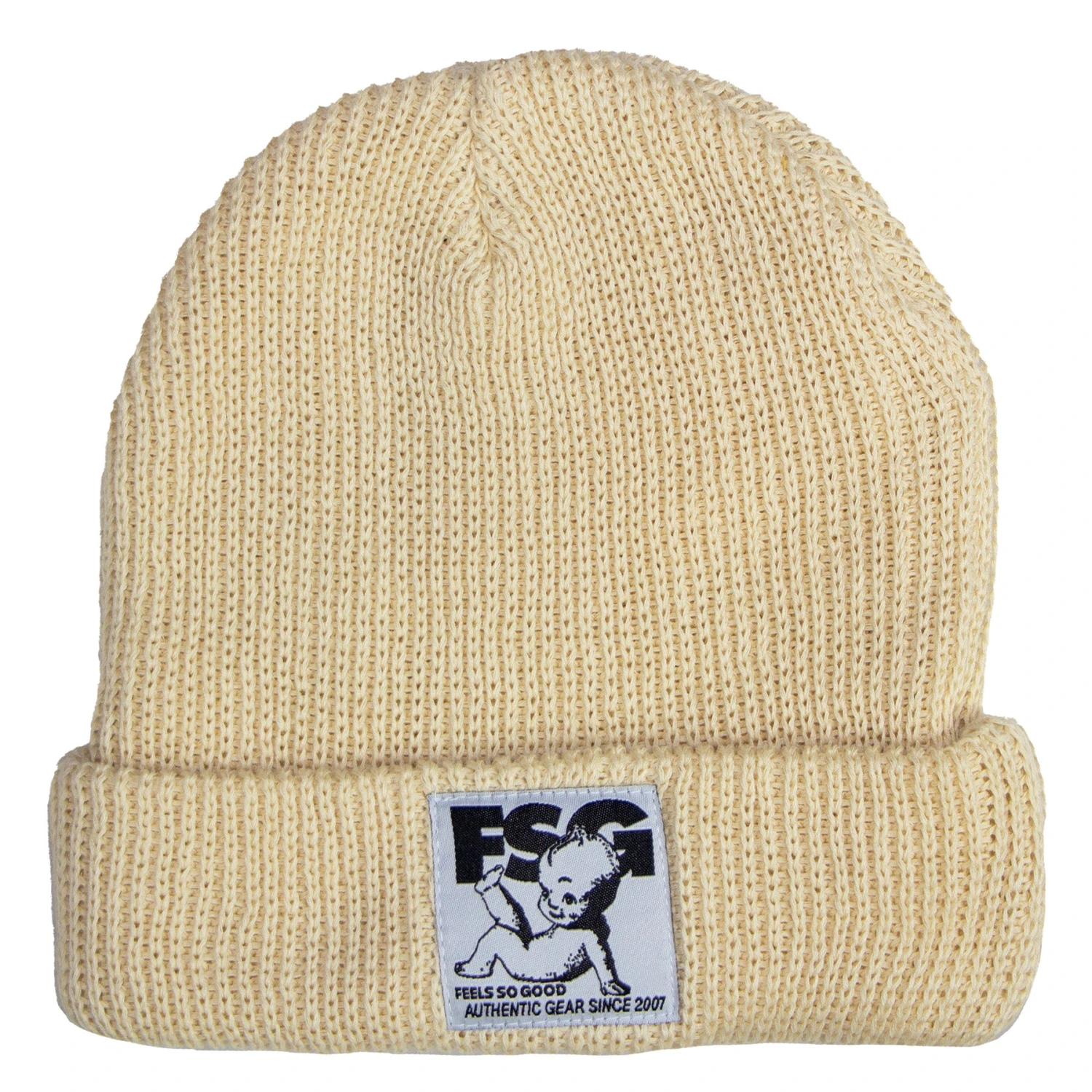 FSG Beanie - Cream 1 FSG Beanie - Cream
