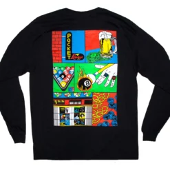 Pocket Lounge Long Sleeve Shirt -Genesis shop pocketloungelsback