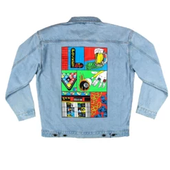 Pocket Lounge Denim Jacket